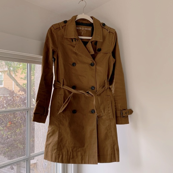Madewell Jackets & Blazers - MADEWELL Rain-O-Shine Trench Coat